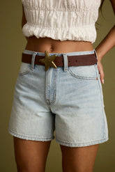 Seaside Brown and Gold Belt