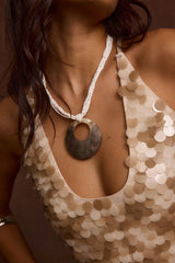 Serena Shell Pendant Necklace