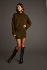 Cedar Sweater Mini Skirt